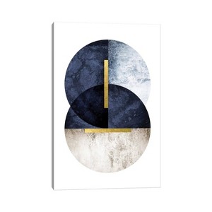 Dark Navy by Urban Epiphany Unframed Wall Canvas - iCanvas - 1 of 4