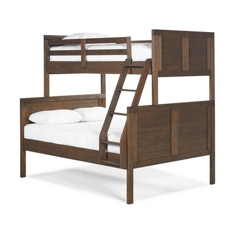 Full Castello Bunk Bed Weathered Brown, Twin Over Full Bunk Bed Target