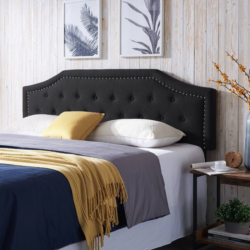Elinor Contemporary Upholstered Headboard - Christopher Knight Home, 3 of 7