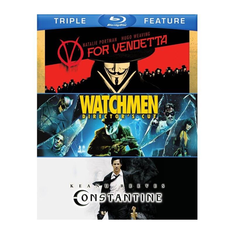 V for Vendetta/Watchmen/Constantine (Blu-ray), 1 of 2