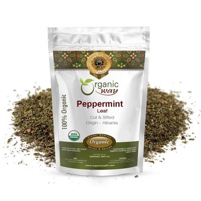 Organic Peppermint Leaf Cut & Sifted 1 Lbs