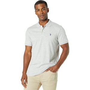 U.S. Polo Assn. Men's Solid Interlock Shirt - 1 of 3