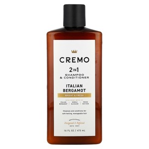 Cremo 2 in 1 Shampoo & Conditioner, Italian Bergamot, 16 fl oz (473 ml) - 1 of 4