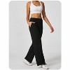 Clotth Women's Casual Pants - Drawstring Waist with Pockets, Relaxed Fit Sweatpants, Loose Sporty Outdoor Pants - 4 of 4