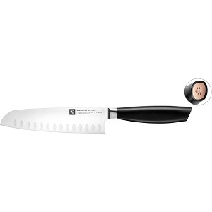 ZWILLING All Star 7-inch Hollow Edge Santoku Knife - 1 of 4
