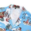 Men's Hawaiian Short - Sleeve Shirt, Classic Aloha Button - Down, Casual Beach Party Vacation Top - 4 of 4