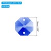 Unique Bargains Hanging Ornament DIY Craft Prisms 2 Holes Octagon Suncatchers 0.55" 100 Pcs - 2 of 4