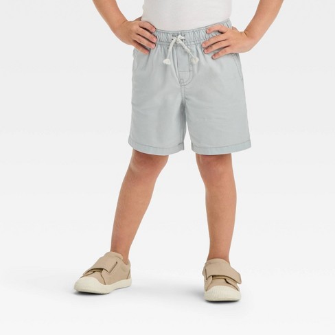 Little Kids (4 - 7) Grey Shorts.