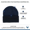 Grand Sierra Men's Two-Toned Fleece Lined Winter Hat - 3 of 4