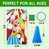 Joyfy 31PCS 3 in 1 Carnival Games Cornhole Set with Ring Toss/Bean Bags/Cones for Kids Adults Family Fun Outdoor Indoor Party Yard Lawn Game Play Toy - 3 of 4