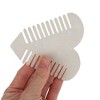Unique Bargains Heart-shaped Hair Comb 1 Pc - 3 of 4