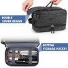 Travel Toiletry Bag for Men, Canvas Hanging Toiletry Bag - 3 of 4