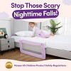 ComfyBumpy Bed Rail for Toddlers, Toddler Bed Rails for Twin, Full & Toddler Bed Size,  Baby Bed Side Rail for Kids - 4 of 4
