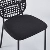 Kumasinova 4-Peice Modern Dining  Chairs, Comfortable Upholstered Sennit Chair, Durable Kitchen Chairs for Dining Room, Stylish Dining Room Chairs - 3 of 4