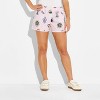 Wicked x Katie Kime Women's Iconic Graphic Boxer Shorts - Pink Pinstripe - 2 of 3