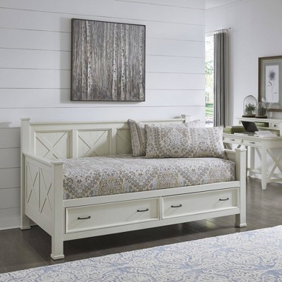 Twin Seaside Lodge Day Bed White - Home Styles