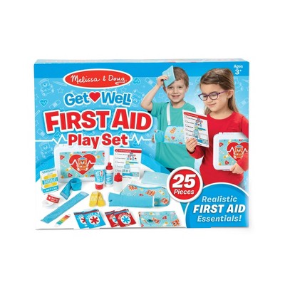 Melissa & Doug Get Well First Aid Kit Play Set