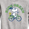 Boys' - Peanuts -  Graphic Long Sleeve Fleece Sweatshirt - image 2 of 4