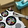 Wheel Of Fortune Wheel Of Fortune Onion Logo Gift Wrap 30" x 72" - 3 of 4