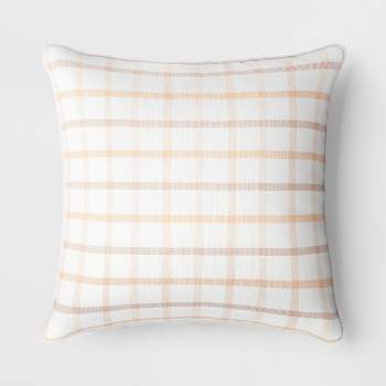 Woven Grid Square Throw Pillow - Threshold™