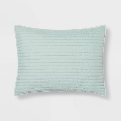 Mint green pillow outlet shams