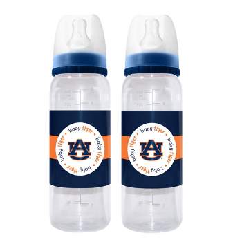 BabyFanatic Officially Licensed NCAA Auburn Tigers 9oz Infant Baby Bottle 2 Pack