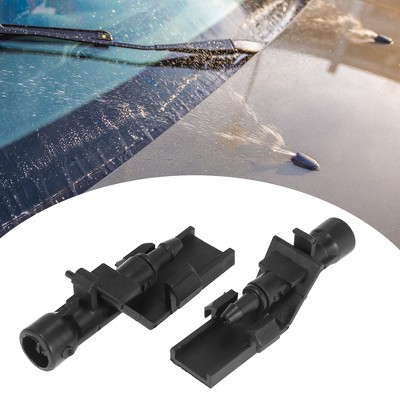 Unique Bargains Front Windshield Washer Nozzles Fit For Honda Crv With