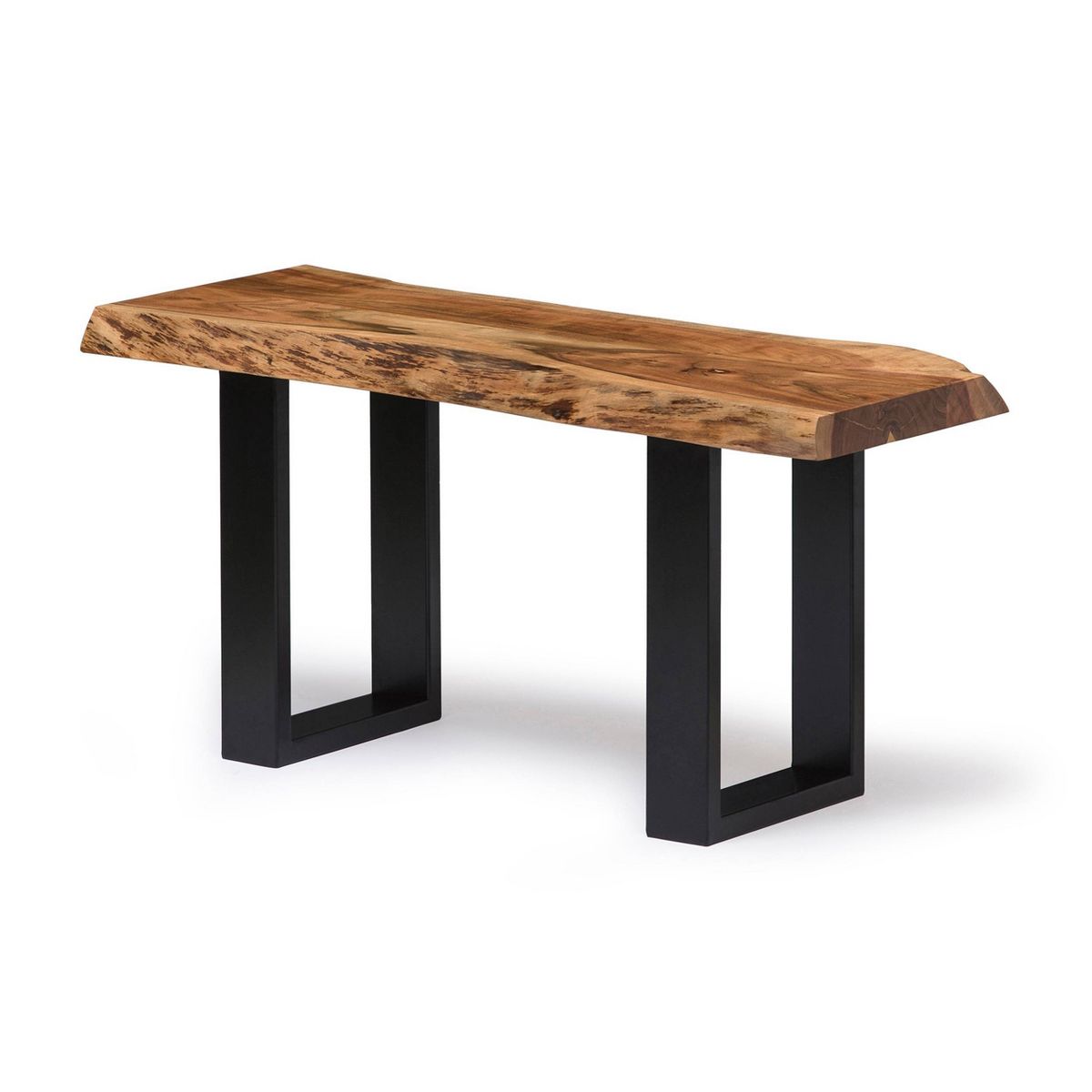 Alaterre Furniture Alpine Bench Natural Brown - thumbnail 2