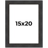 PosterPalooza | Traditional Black Picture Frame - UV Acrylic, Foam Board Backing, Hanging Hardware - 2 of 4