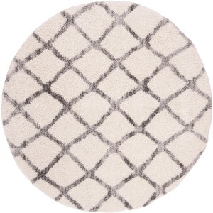 Berber Shag BER215 Power Loomed Indoor Rugs - Safavieh - 1 of 3