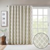VYNXARIA 100*84" Printed Ikat Blackout Patio Curtain,Multicolor(Only 1 Pc Panel) - 4 of 4