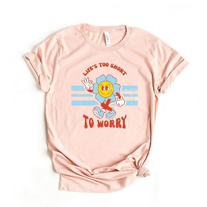 Simply Sage Market Women's Life's Too Short Short Sleeve Graphic Tee - 1 of 3
