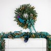 Northlight Sequins Peacock Bird Clip-On Christmas Ornament - 8" - Blue Green and Purple - image 3 of 4