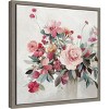 Amanti Art 16"x16" Treasure of The Day (Rose Bouquet) by Allison Pearce Framed Canvas Wall Art Print: Modern Decor, Polystyrene Frame - 2 of 4