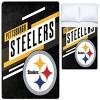 NFL Oversized Silk Touch Throw- Pittsburgh Steelers - 2 of 3