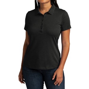Mafoose Women's Short Sleeve Moisture-Wicking PosiCharge Strive Soft Polo T-shirt - 1 of 4