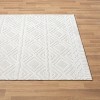 Luxe Weavers Diamond Floral Cream Indoor Area Rug - 3 of 4