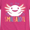 Girls' - Instant Message - Smilealotl Fitted Short Sleeve Graphic T-Shirt - 2 of 4