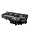 Christopher Knight Home Kelly Modular Chenille Upholstery 173.2" Sectional Sofa with Ottomans - 3 of 4