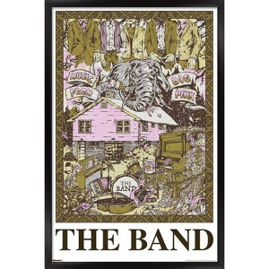 Trends International The Band - The Music From Big Pink Framed Wall Poster Prints - 1 of 4
