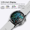 HONGGE Smart Watch with 1.55" IPS Display, Bluetooth Calling, Wellness Tracking, 50+ Sports Modes, Bonus Leather Strap - 2 of 4