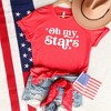 Simply Sage Market Women's Oh My Stars Bold Short Sleeve Graphic Tee - 2 of 2