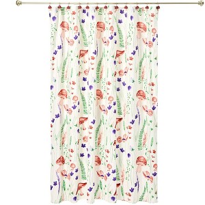 The Lakeside Collection Stella Mushroom Bath Collection - Shower Curtain - 1 of 3