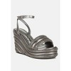 My Bliss Rhinestone Studded Wedge Sandals Women - 2 of 4