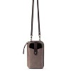 The Sak Women's Silverlake N/S Smartphone Crossbody, Mushroom Suede - 2 of 4