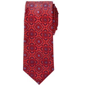 KingSize Men's KS Signature Collection Extra Long Classic Fancy Tie - 1 of 2
