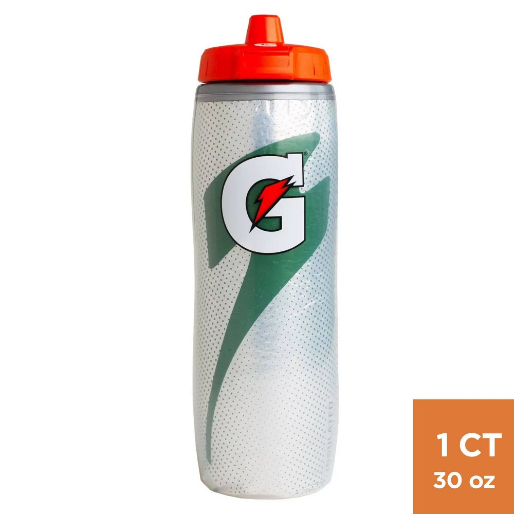 Photos - Water Bottle Gatorade 30oz Insulated Squeeze  - Gray