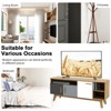 Tangkula TV Stand Table w/ Storages for 65" TVs Entertainment Console Center Mid Century Adjustable Shelf - 3 of 4