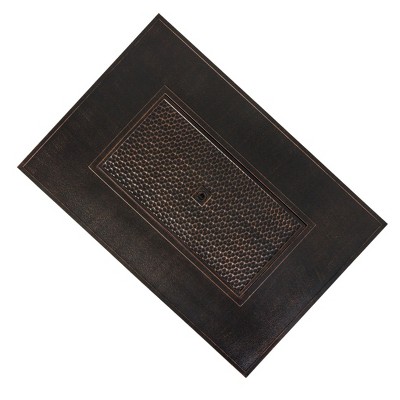 Weyland 50" Bronze Aluminum Gas Fire Pit Table