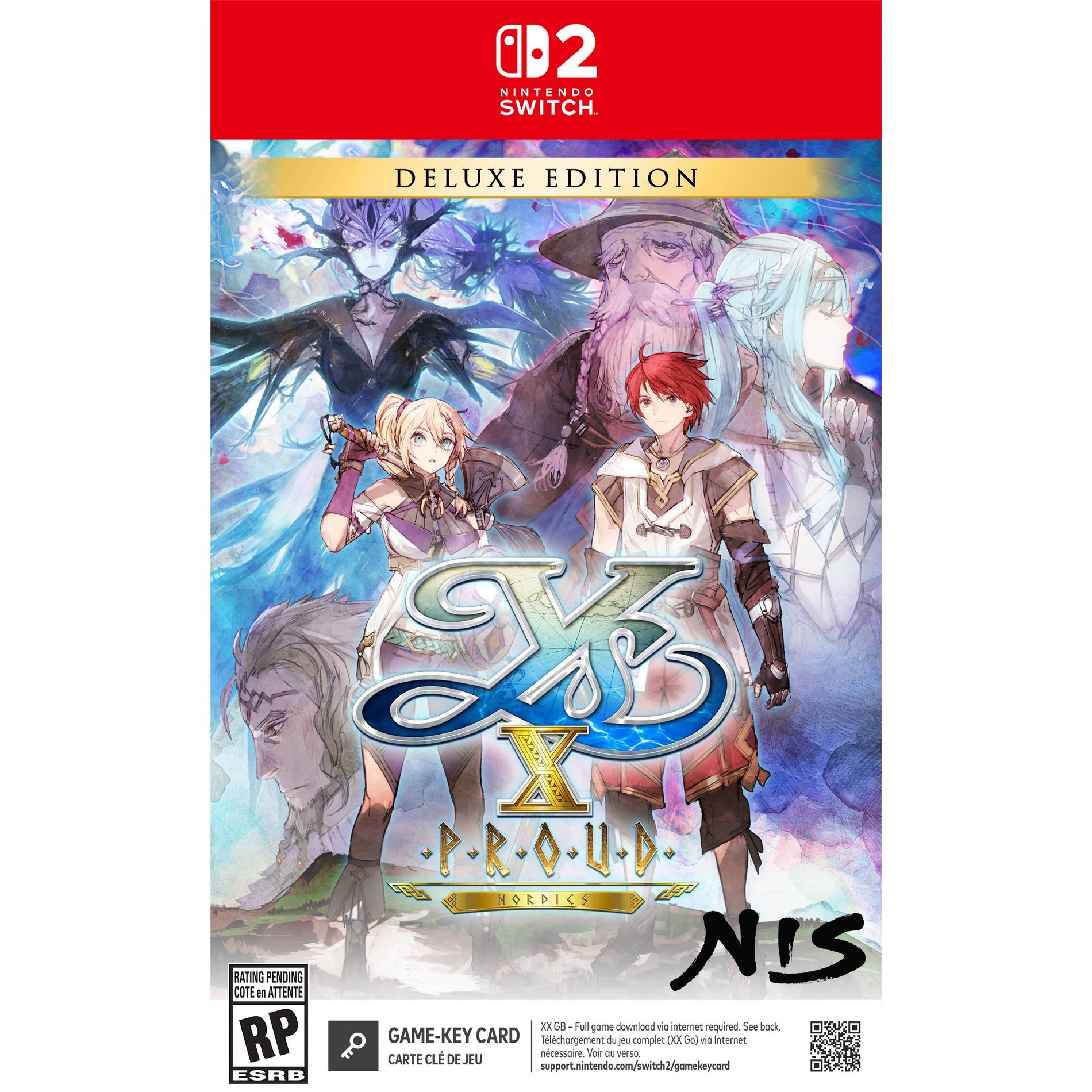 Ys X: Proud Nordics Deluxe Edition - Nintendo Switch 2
